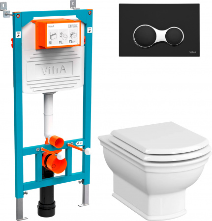 ��������  ������� ����������� VitrA 800-2011 � ������� �����, ������ + ���� ��� ������� ���������� VitrA Valarte 7805B003-0075 + ������-������� VitrA Valarte 124-003-009 � �����������