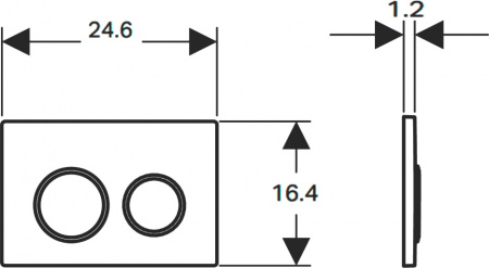 �������� ������ ��������� Villeroy & Boch Subway 2.0 � ������������ Geberit Duofix UP 320 � ������� ����� Geberit Sigma 20