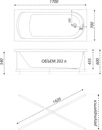 ��������� ����� 1ACReal ���� �0000046114 170x70