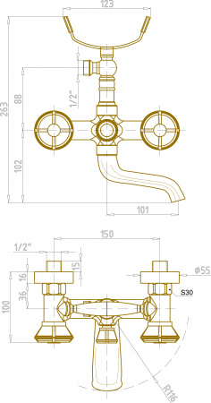 ��������� Bronze de Luxe 10119 ��� ����� � �����