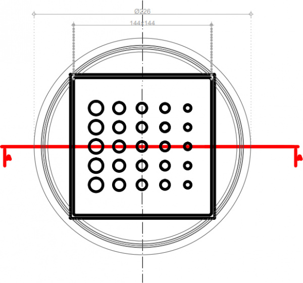 ������� ���� Pestan Confluo Standard Vertical Drops Mask � ������