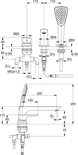 ��������� Kludi Ameo 414470575 �� ���� �����