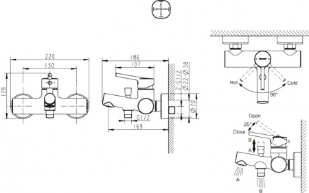 ��������� Bravat Palace F6172217CP-01-RUS ��� ����� � �����