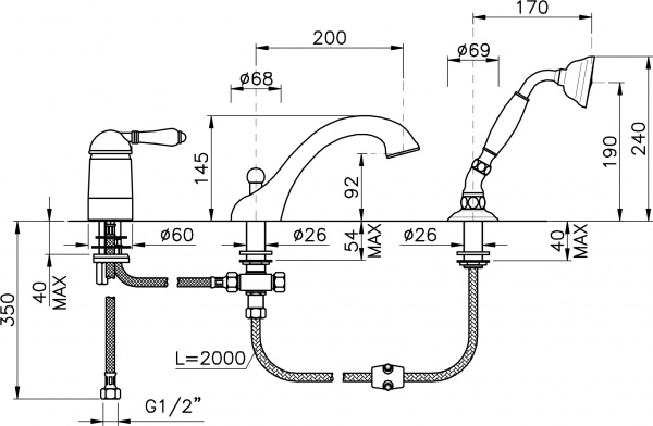 ��������� Nicolazzi Classica Lusso 3414BZ75 �� ���� �����, ������