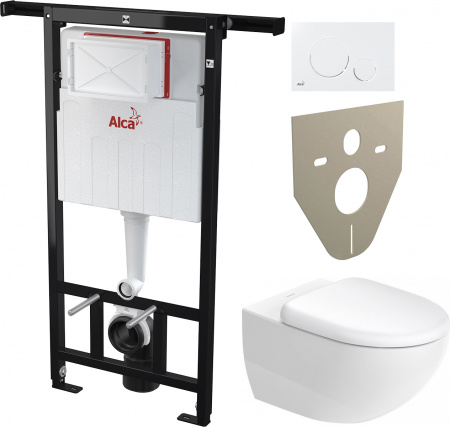 �������� ������ ��������� Duravit Architec 45720900A1 + ������� ����������� ��� �������� AlcaPlast Jadromodul AM102/1120 � ������� � �������������