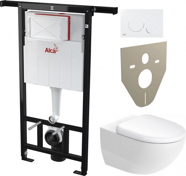 �������� ������ ��������� Duravit Architec 45720900A1 + ������� ����������� ��� �������� AlcaPlast Jadromodul AM102/1120 � ������� � �������������