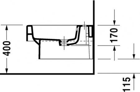 ���� ��������� Duravit Vero 223915