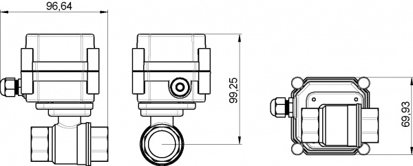���� Gidrolock Ultimate Tiemme 12V 3/4"