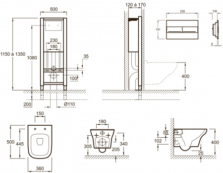 �������� Jacob Delafon Vox E21744RU ������ ����