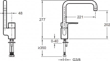 ��������� Jacob Delafon July E5243-CP ��� �������� �����