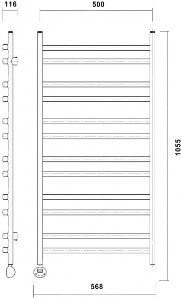 ����������������� ������������� Domoterm ������� �12 50x100, �������� ������, L