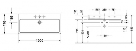  Duravit Vero 0454100000 (100 )