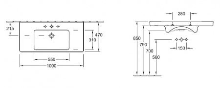 ��������� �������� Villeroy & Boch Subway 2.0 7175 A0 R1
