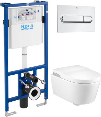 ��������  ������� ����������� ��� �������� Roca DUPLO WC 890090020 + ������ ��������� Roca Inspira in-wash + ������ ����� Roca PL1 Dual ����