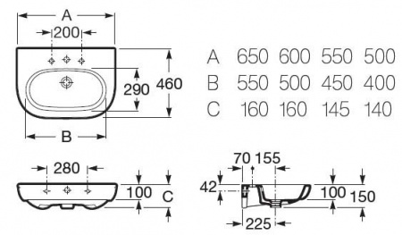  Roca Meridian 327242000 (60 )