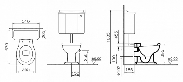 ����� ��� ������� VitrA Efes 6455B003-5077 � ������ ������