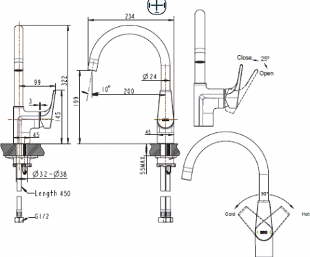 ��������� Bravat Vega F7119177CP-3 ��� �������� �����