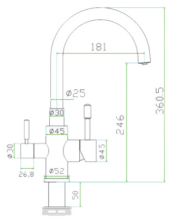��������� Zorg Inox Fontas ��� �������� �����