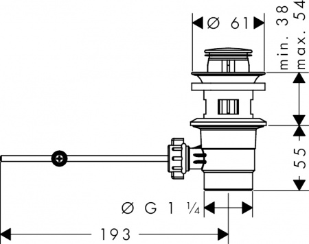 ��������� Hansgrohe Vernis Blend 71559000 ��� ��������, ����