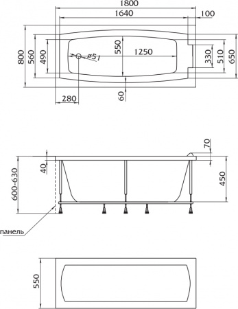 ��������� ����� Marka One Aelita 180�80, � ��������