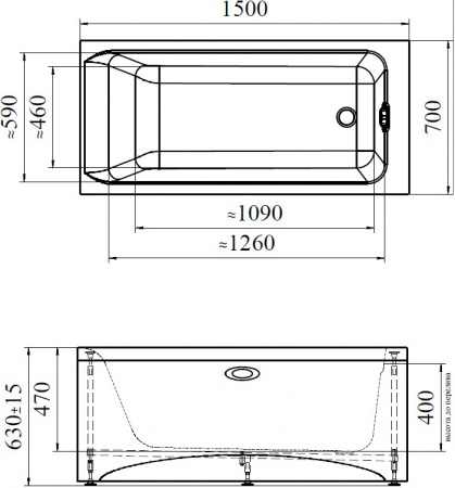 ��������� ����� Radomir Vannesa ����� 150x70