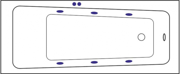 ��������� ����� Excellent Ava WAEX.AVA17.SOFT 170x70