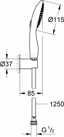 ������� �������� Grohe Power&Soul 115 27839000