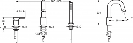 ��������� Jacob Delafon Singulier E10873-CP �� ���� �����