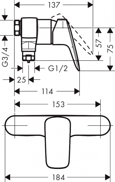 ��������� Hansgrohe Logis 71630000 ��� ����