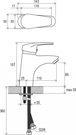 ��������� Ravak Neo NO 012.00 ��� ��������