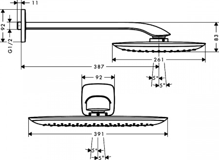 ������� ��� Hansgrohe PuraVida 27437400