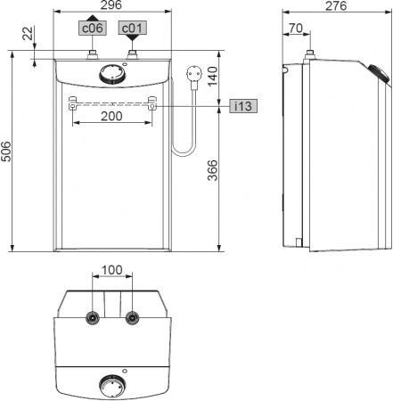 ��������������� Stiebel Eltron ESH 10 U-N Trend + tap �� ����������