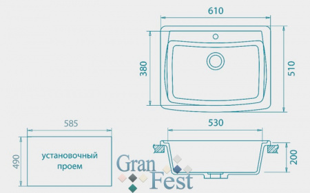 ����� �������� GranFest Standart GF-S605 �������