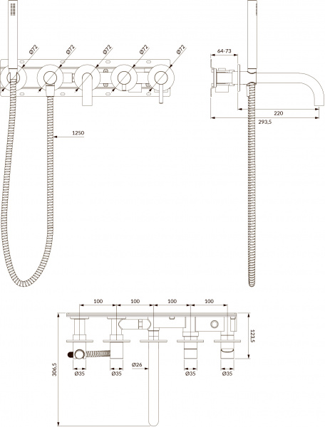��������� Omnires Y Y1237/1CR � ���������� ������, ��� ����� � �����, ����