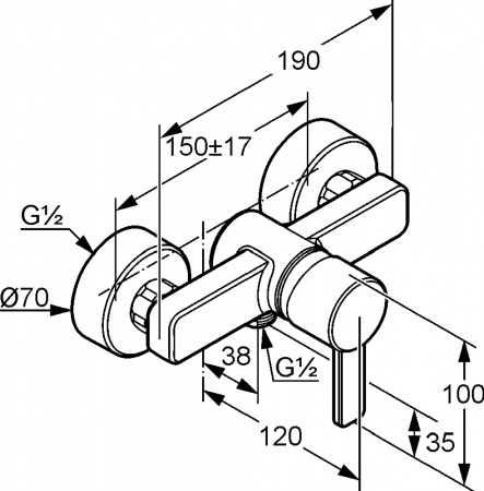 ��������� Kludi Zenta 388700575 ��� ����