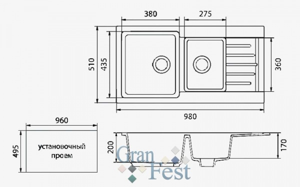 ����� �������� GranFest Practic GF-P980KL �������