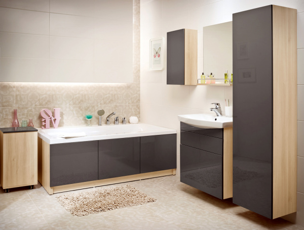 ��������� ����� Cersanit Smart 170x80 L + ����-�������