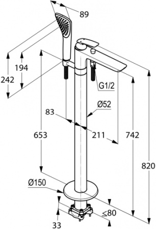 ��������� Kludi Balance 525908775 ���������