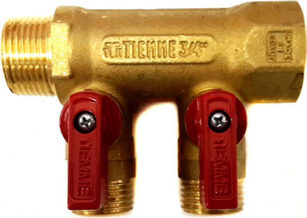 ��������� Tiemme 1/2" � 3/4", ��������, 2 ������, ����� �������