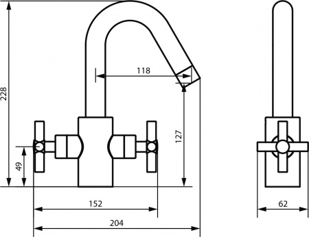 ��������� Damixa RedBlu Neo Classic 270210000 ��� ��������