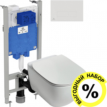 ��������  ������ ��������� Ideal Standard Tesi T355101 ������������ + ������� ����������� ��� �������� Ideal Standard ProSys Eco Frame 2.0 R046367 + �