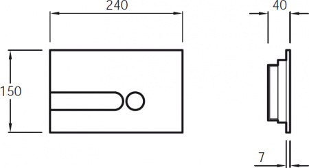 �������� Jacob Delafon Escale E5504-NF-M12