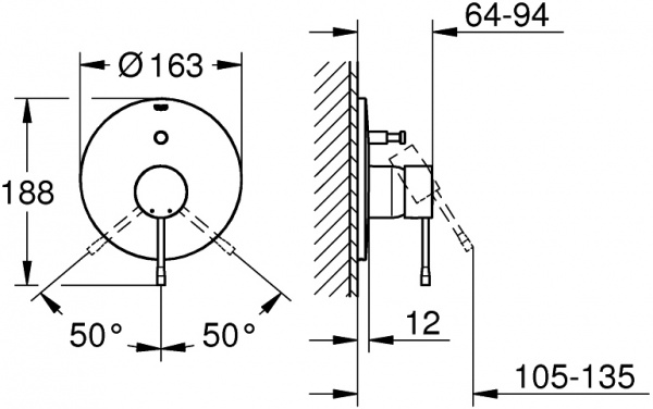 ��������� Grohe Essence New 19285EN1 ��� ����� � �����