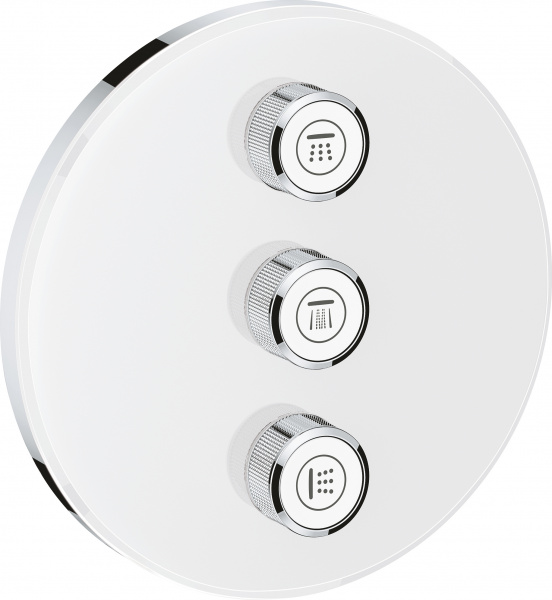 ������������� ������� Grohe Grohtherm SmartControl 29152LS0 �� ��� �����������, moon white