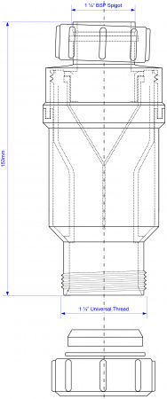 ����� ��� �������� McAlpine MRNRV32-PB