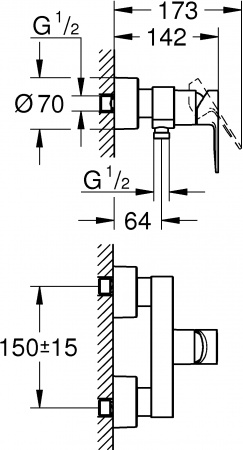 ��������� Grohe Lineare New 33865DC1 ��� ����