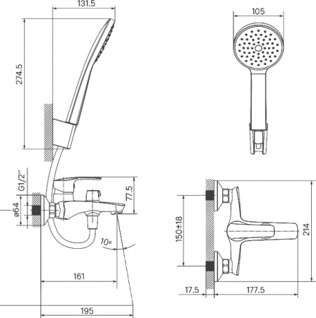 ��������� IDDIS Ray RAYBN02i02 ��� ����� � �����, �����