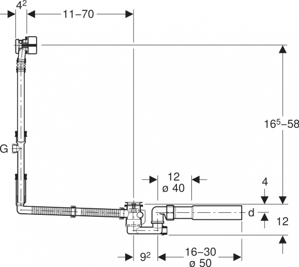 ����-������� Geberit 150.711.21.1 � �������� ����