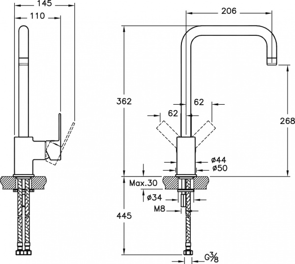 ��������� VitrA Flo S A42103EXP ��� �������� �����