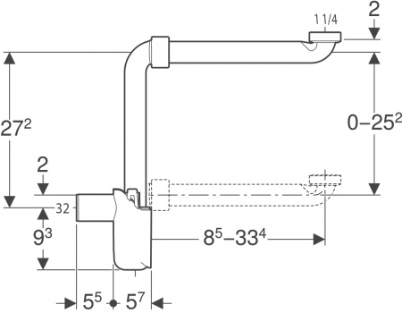 ����� ��� �������� Geberit 151.116.11.1